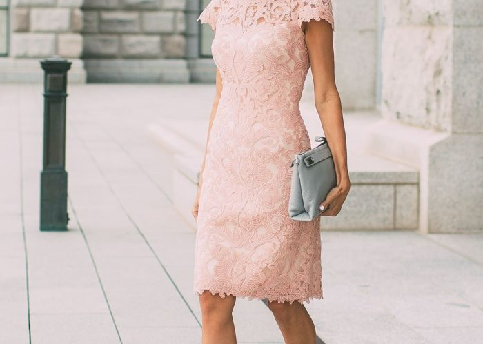 Mother Of The Bride Dress Knee Length Dress