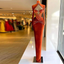 New Elegant Formal Prom Dresses Beading Sequined Hight Neck Long Sleeve Pleat Tight Evening Dress For Ladies Robes De Soir¨¦E
