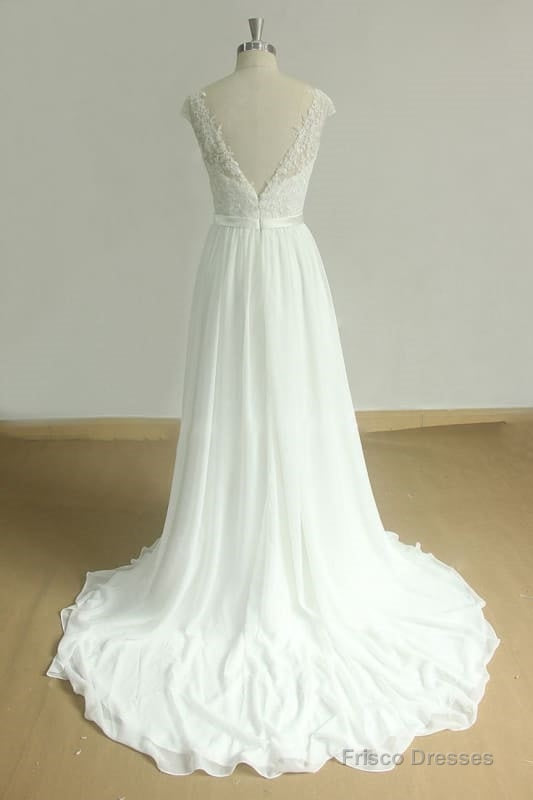 New Lace O-Neck Lace Tulle Boho Wedding Dresses Secondary image