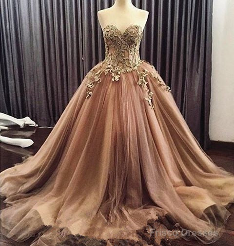 New Style Quinceanera Lace Prom Dress, Charming Appliques Evening Sexy Spaghetti Quinceanera Prom Dress Main image