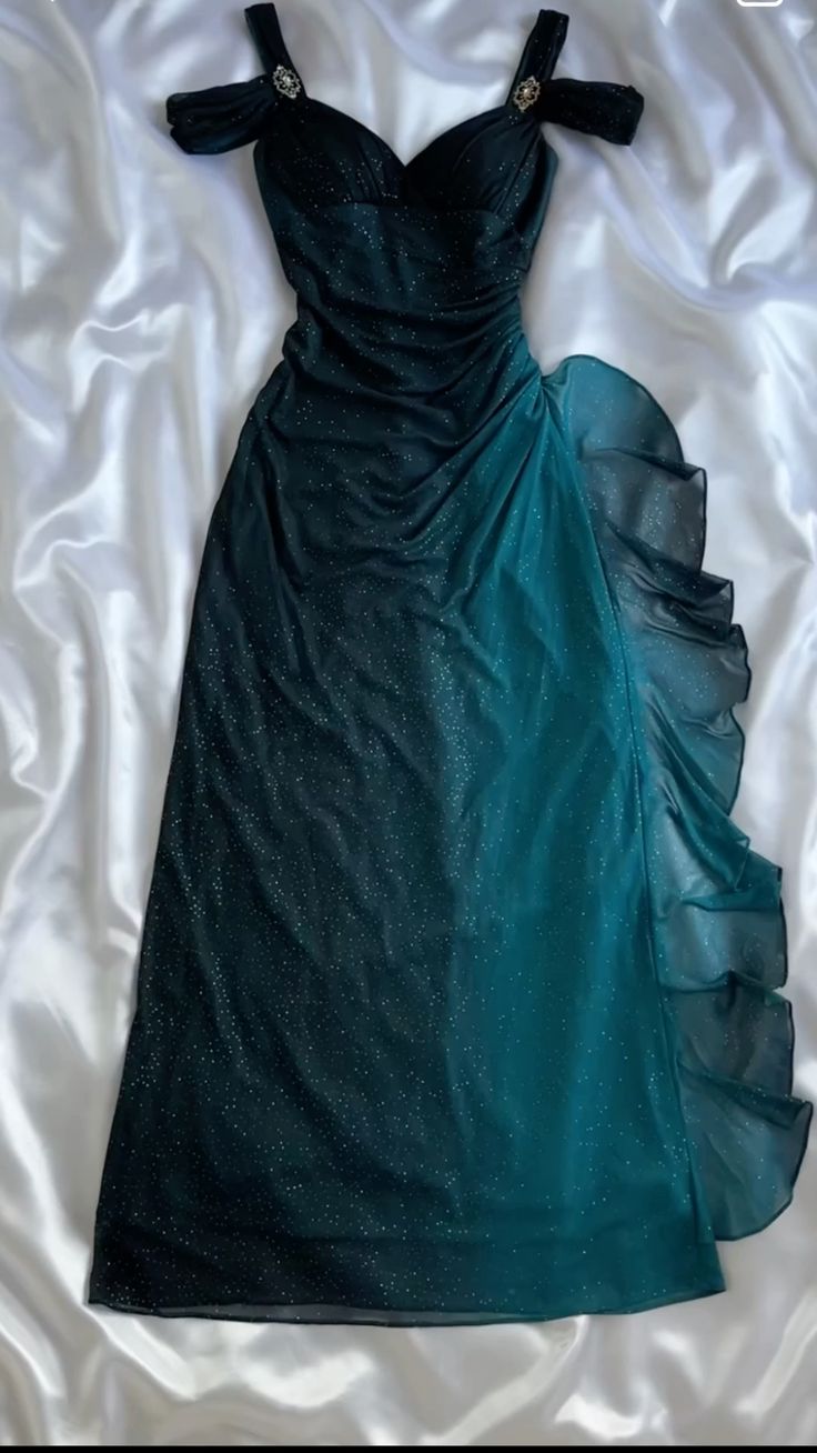 Off Shoulder Long Party Dress, A-Line Prom Dress Main image