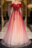 Off The Shoulder Burgundy Formal Prom Dress, Wine Red Off Shoulder Formal Graduation Dress