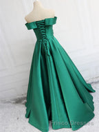 Off the Shoulder Long Formal Prom Dresses, Off Shoulder Formal Evening Dresses