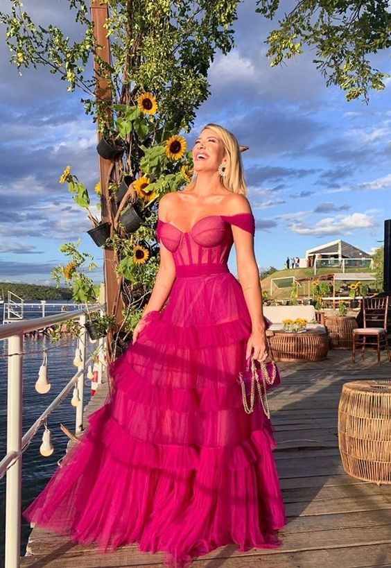 Off The Shoulder Prom Dress, Evening Dress, Formal Dress