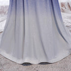 Off the Shoulder Purple Ombre Long Formal Prom Dresses, Off the Shoulder Purple Formal Evening Dresses with Corset Back