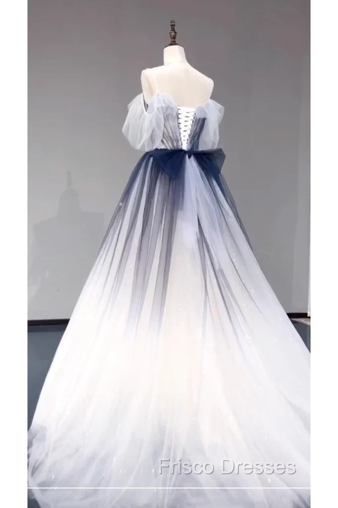 Ombre Formal Prom Dress Long Evening Dress Secondary image
