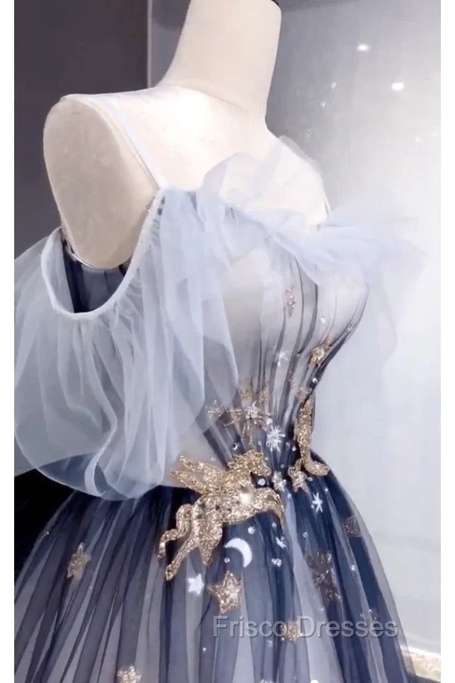 Ombre Formal Prom Dress Long Evening Dress