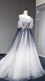 Ombre Formal Prom Dress Long Evening Dress