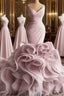 Organza Mermaid Wedding Dress Formal Prom Formal Gown