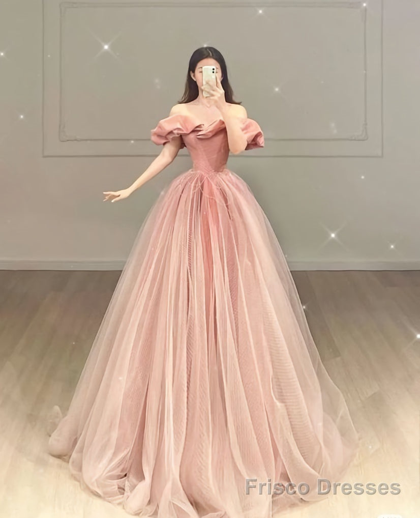 Pink Fashion Prom Dresses, Formal Evening Dresses Main image