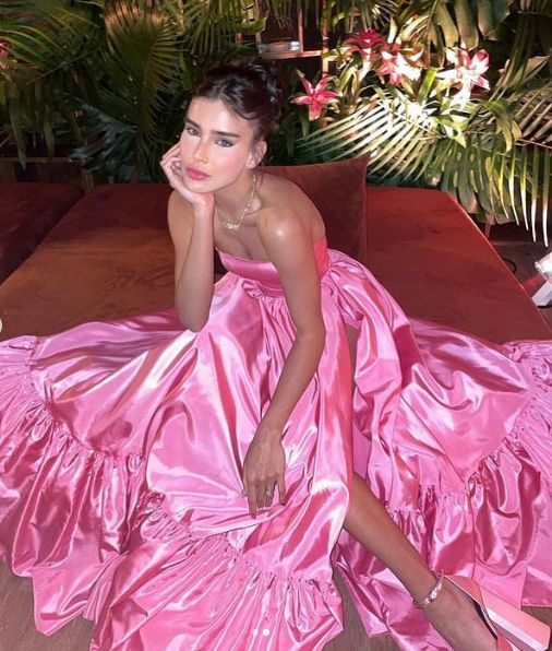 Pink Prom Dress Women Sexy Dresses Elegant Party Dress