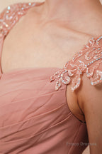 Side Split Mermaid Long Open Back Prom Dresses