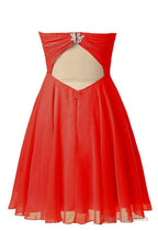 Pink Sweetheart Beaded Homecoming Dresse