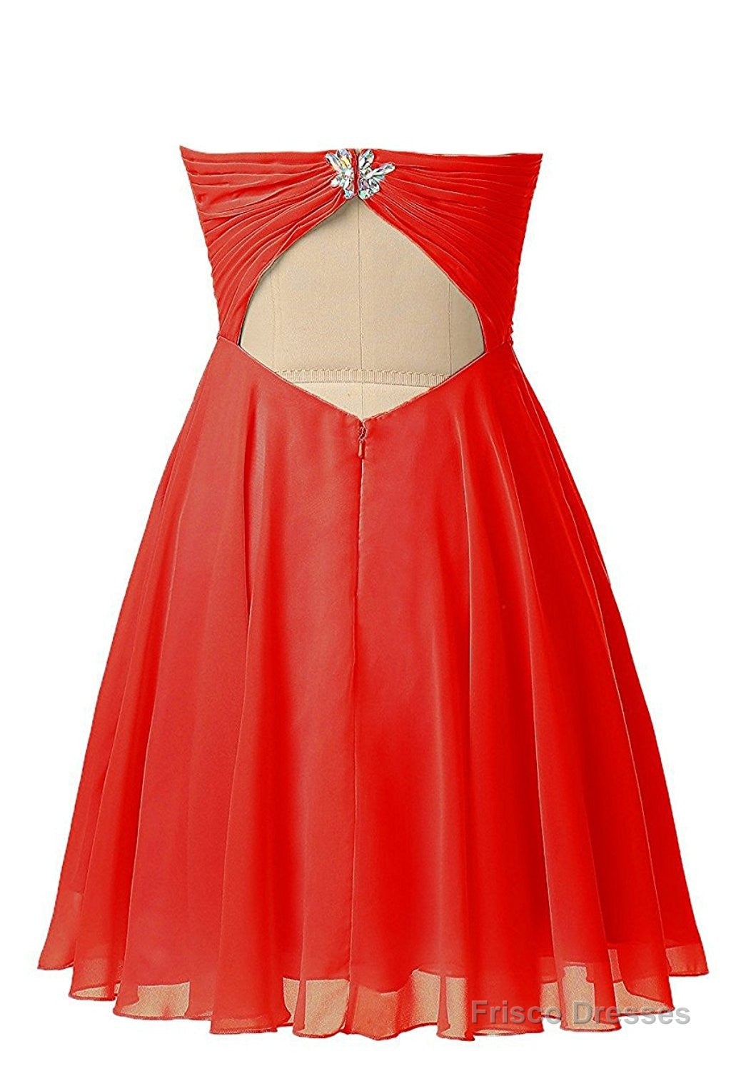 Pink Sweetheart Beaded Homecoming Dresse