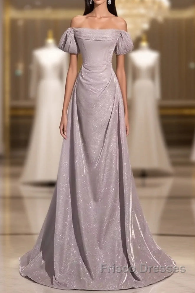 Pretty A Line Square Neckline Sleeveless Long Evening Party Dress Pink Formal Prom Dress Main image