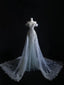 Pretty Mermaid Off The Shoulder Beads Long Prom Dresses Formal Evening Dress