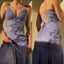 Pretty Mermaid Spaghetti Straps Lilac Long Prom Dresses Party Dress