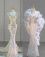 Pretty Mermaid Sweetheart Sequin Long Evening Dress Prom Dresses Birthday Outfits