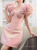 Pretty Pink Sweetheart Homecoming Dress