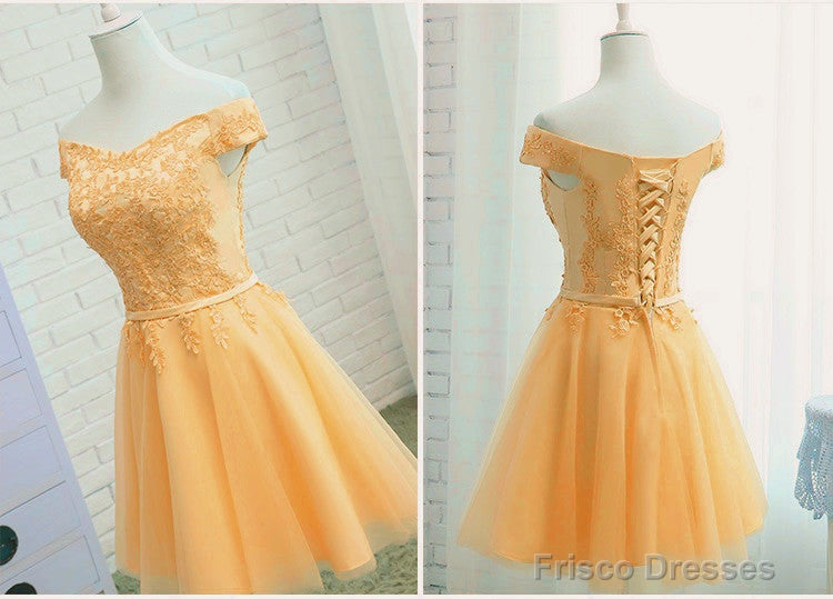 Princess A-Line Party Dress Lace Up Back Homecoming Dress