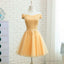 Princess A-Line Party Dress Lace Up Back Homecoming Dress