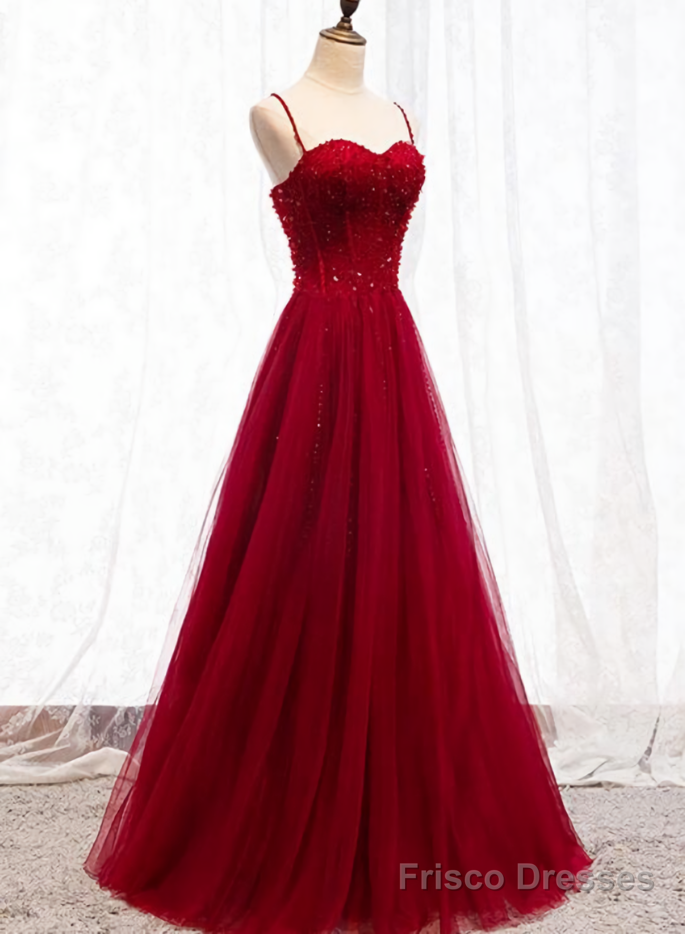 Prom Dresses, Beaded Sweetheart Long Formal Dress, Junior Prom Dress Main image