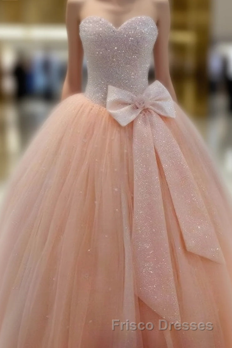Real Made Sweetheart Princess Lace Up Tulle New Arrival Formal Prom Dress Main image