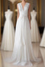 New Design The Charming White Real Made On Sale Simple Formal Prom Dress