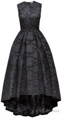 Floral Black Sleeveless Applique new fashion 2025 Homecoming Dresses