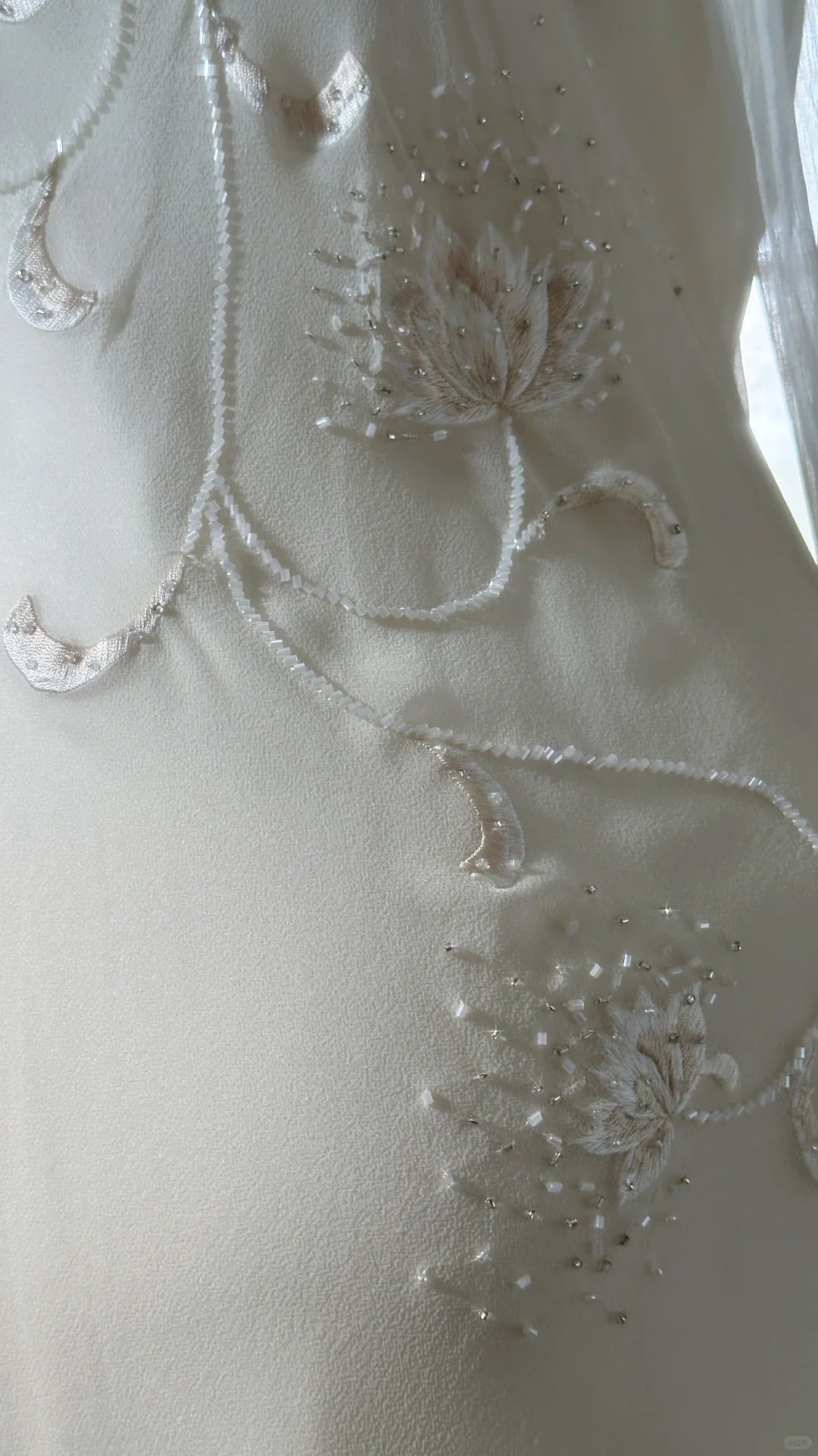 Pure And Elegant Chiffon Strap Beaded Mermaid Prom Dress Secondary image