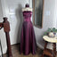 Purple Elegant Vintage Fashion Long Tulle Prom Dress Evening Gown Party Dress