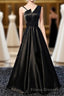 Stylish Satin Long Formal Prom Gown Formal Prom Dress