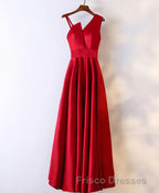 Stylish Satin Long Formal Prom Gown Formal Prom Dress