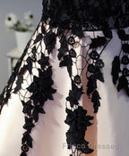 Champagne Lace Short Formal Prom Dress, Lace Evening Dress