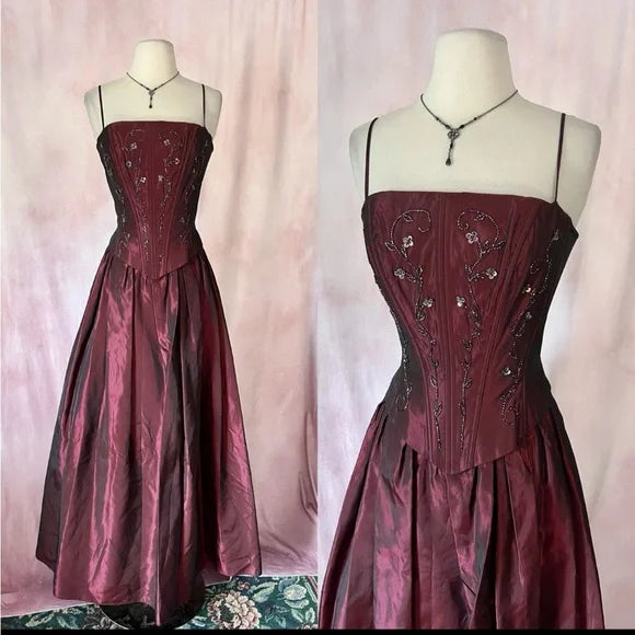 Retro New Style Long Dress Birthday Dress Beautiful Dress Main image
