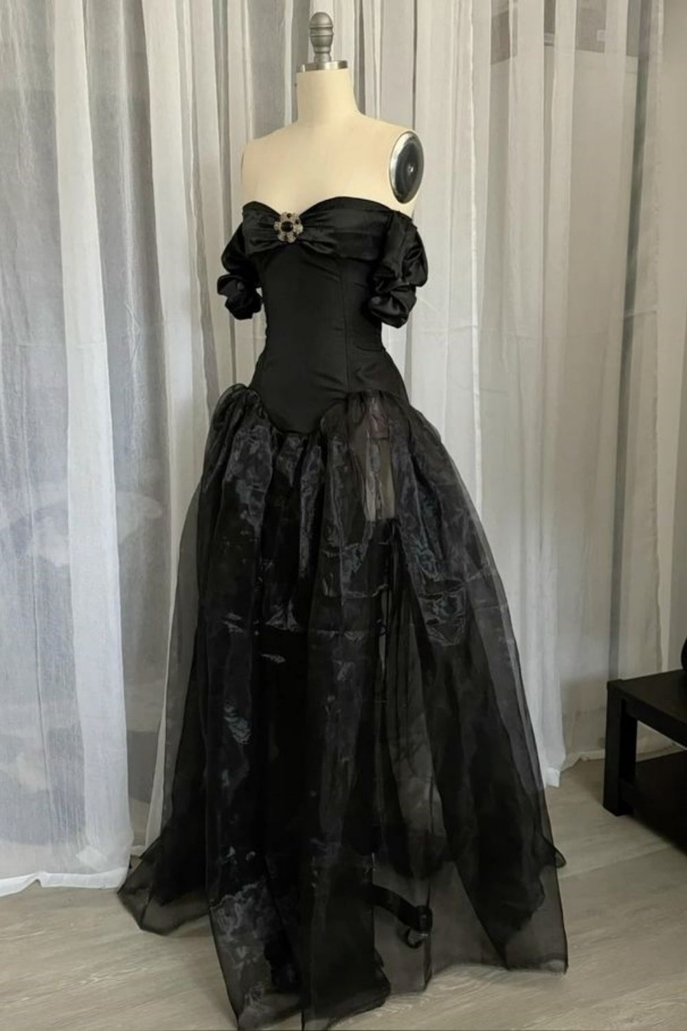 Retro New Style Long Dress Birthday Dress Beautiful Dress Main image