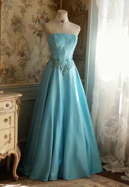 Retro New Style Long Dress Birthday Dress Beautiful Dress Main image