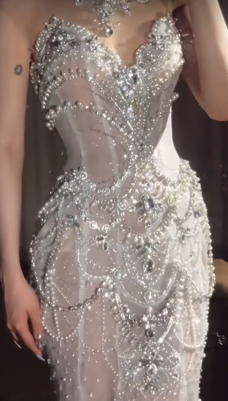 Retro Wedding Dress Mermaid Sweetheart Sequin Pearls Long White Wedding Dresses Bride Dress Bridal Gowns