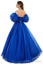 Pink Tulle Sequins Sweetheart Prom Dresses Spaghetti Straps Evening Quinceanera Dresses