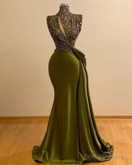 Romantic Mermaid Long Prom Dress Evening Dresses Long