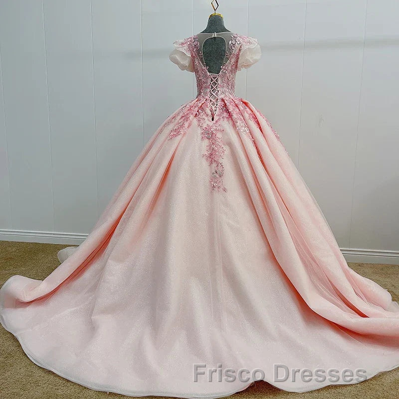 Romantic Quinceanera Organza Dress Ball Gown