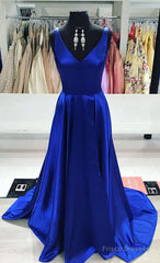 Royal Blue Prom Dress , Formal Dress, Evening Dress, Dance Dresses, Graduation Party Dress