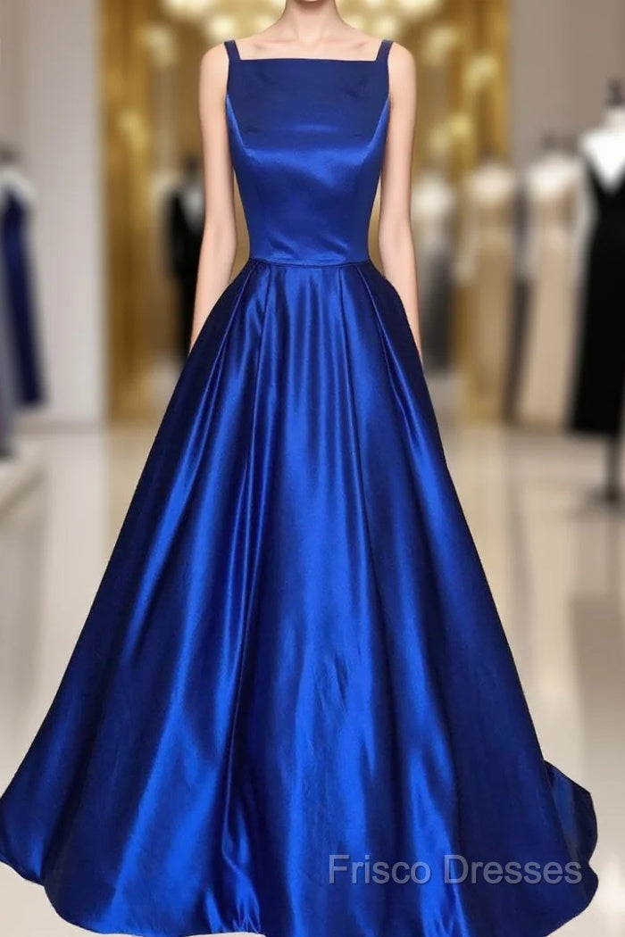 Royal Blue Formal Prom Dress, Pageant Dress, Formal Dress, Graduation School Party Gown