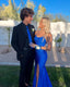 Royal Blue Prom Dresses Long Evening Dresses With Slit