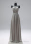 Scoop Neck  Sleeveless Beading Evening Dresses