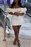 Sexy 17Th Birthday Dresses White Off The Shoulder Birthday Outfits