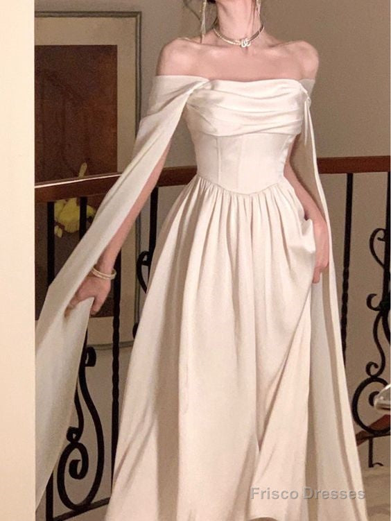 Sexy A Line Long Prom Dresses White 21Th Birthday Outfits