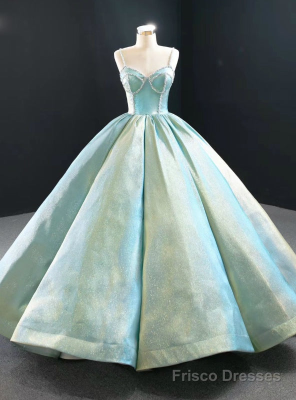 Sexy Ball Gown Straples Beading Sweeth 16 Prom Dress Main image