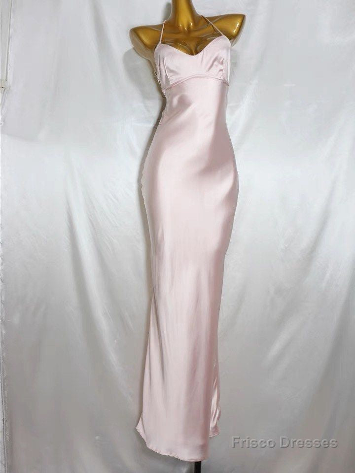 Sexy Birthday Dresses Pink Halter Prom Dresses Birthday Outfits – Frisco  Dresses