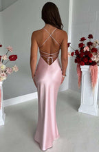 Sexy Birthday Dresses Pink Halter Prom Dresses Birthday Outfits